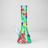 10-Inch 3D Under the Sea Beaker Bong - Glow Design