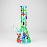 10-Inch 3D Under the Sea Beaker Bong - Glow Design