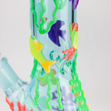 10-Inch 3D Under the Sea Beaker Bong - Glow Design