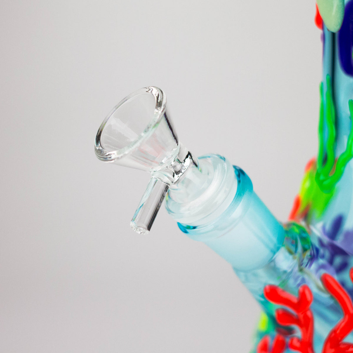 10-Inch 3D Under the Sea Beaker Bong - Glow Design
