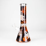10-Inch Cute Ghost Glow-in-the-Dark Glass Beaker Bong