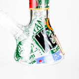 7.5" OP Design Beaker Bong with Ice Catcher – 4.4mm Glass