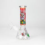 7.5" OP Design Beaker Bong with Ice Catcher – 4.4mm Glass