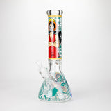 14" OP Design 9mm Thick Glass Bong with Ice Catcher