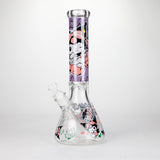 14" OP Design 9mm Thick Glass Bong with Ice Catcher
