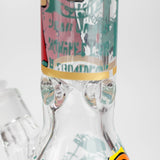 14" OP Design 9mm Thick Glass Bong with Ice Catcher