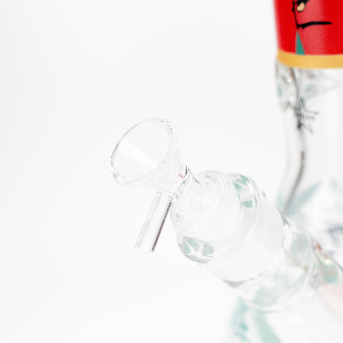 14" OP Design 9mm Thick Glass Bong with Ice Catcher