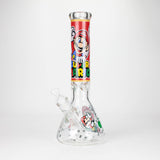14" OP Design 9mm Thick Glass Bong with Ice Catcher