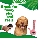 Harmony Bong - Parody Plush Squeaky Dog Toy - 10"