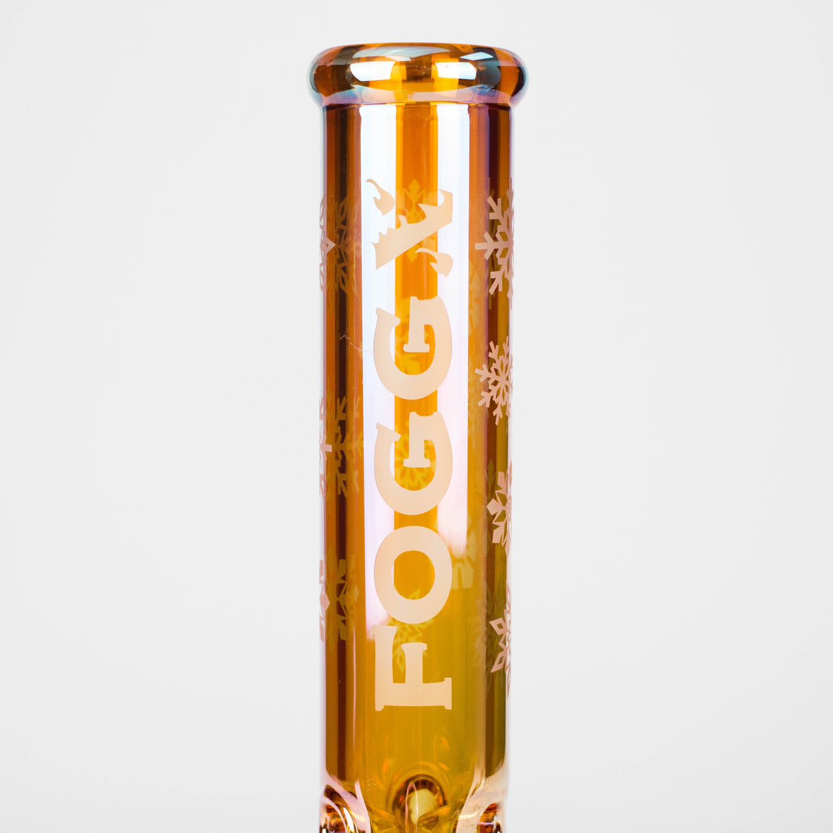 FOGGX 14" Thick Glass Beaker Bong with Logo
