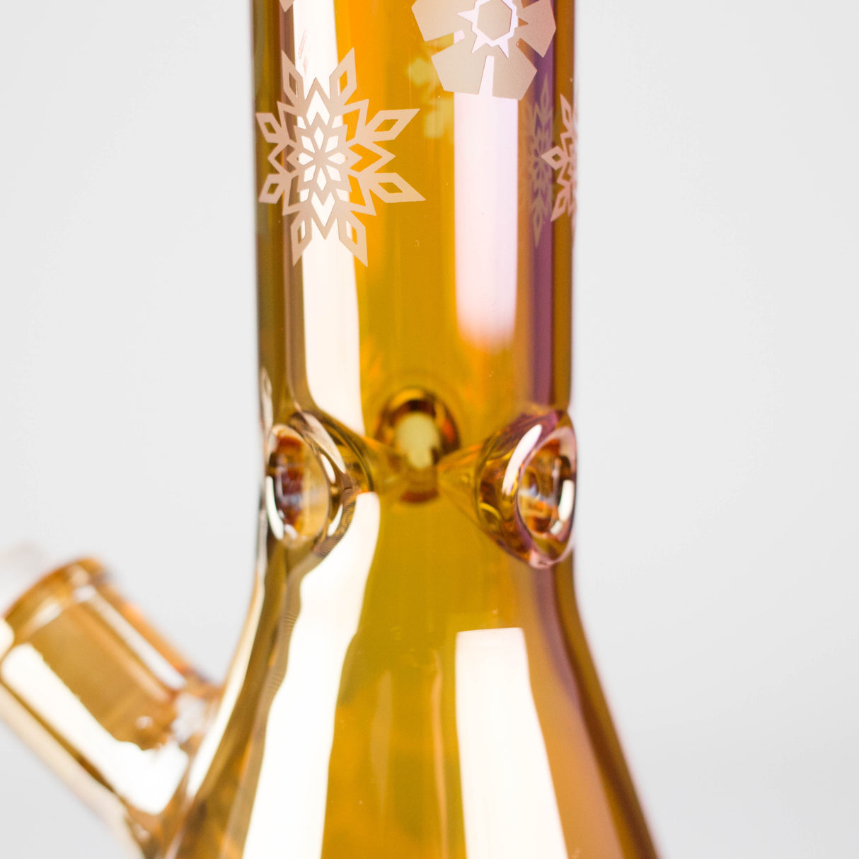FOGGX 14" Thick Glass Beaker Bong with Logo