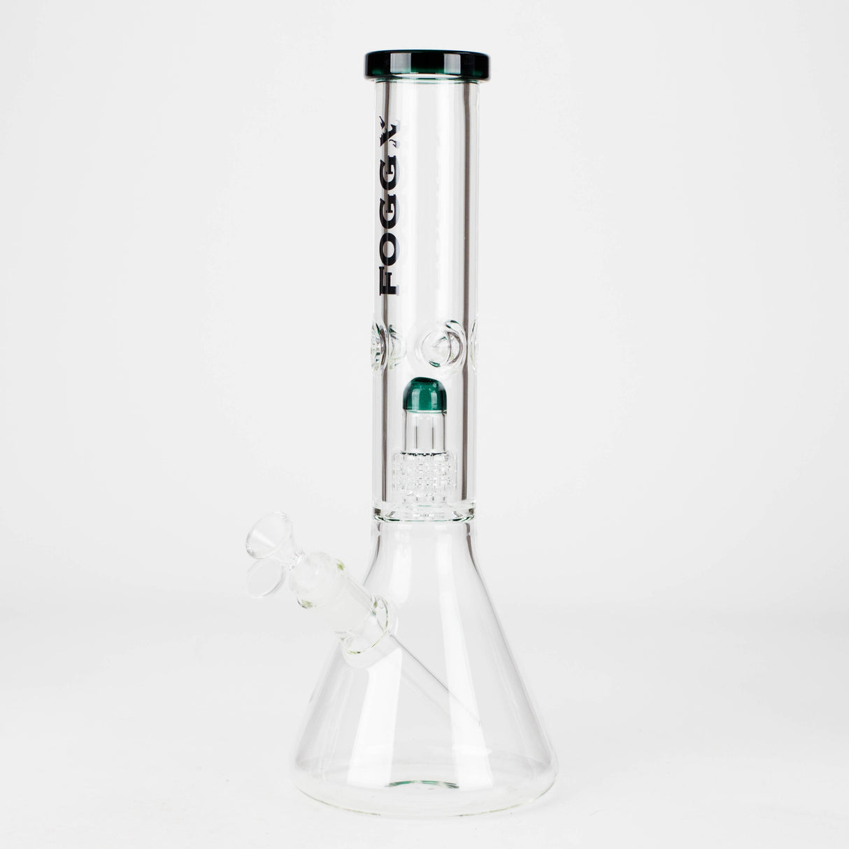 FOGGX | 14" Glass Water Pipe with Percolator [FT187]