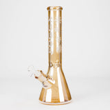 FOGGX 14" Thick Glass Beaker Bong with Logo