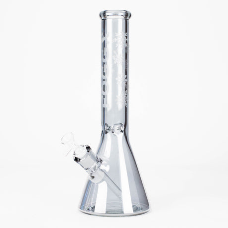 LEHIGH WHOLESALE Glass Bong FOGGX 14" Thick Glass Beaker Bong with Logo FOGGX 14" 7 mm Coloured Beaker Bong | Canada