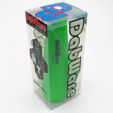 Dabware 10" Green Platinum Diamond Silicone Bong