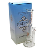 Maq Distributors Glass Bong Karma | 14" Honeycomb Glass Bong Karma | 14" Honeycomb Glass Bong