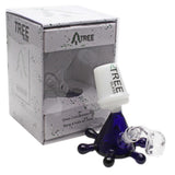 Tree Glass | 5" Splash Cup with Banger Glass Rig  (Blue)