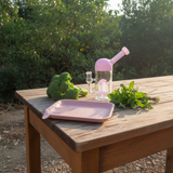 TBBC Rose Bliss Eco Rolling Tray | 100% Biodegradable Pulp | Wholesale Bulk