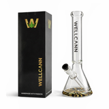WELLCANN | 15" Heavy Duty Thick Base Beaker Black