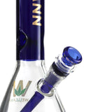 WELLCANN | 15" Thickened Base Geometric Beaker Glass Bong