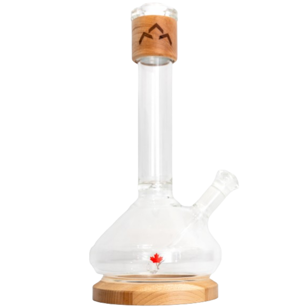 Canada Puffin Borealis Maple Wood Beaker Bong