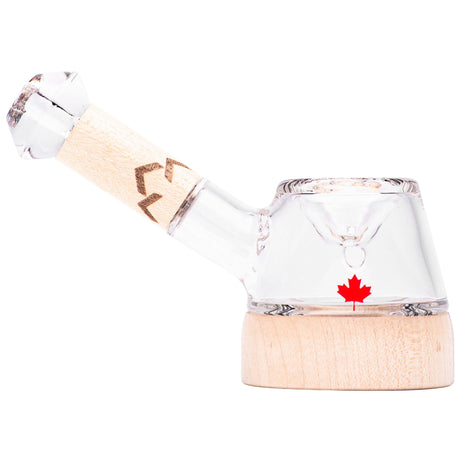 Canada Puffin Glass Pipe Canada Puffin Stone Spoon Pipe - Maple & Borosilicate Glass Canada Puffin Stone Spoon Pipe - Maple Glass Design