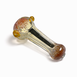 2.5" Double Glass Spoon Pipe 2-Pack - Assorted Mixed Colours