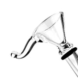 2" Glass Stem Part with Handle - 2 Pack