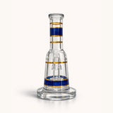 Mini Crown 6" Circ Perc Glass Bong – Compact Percolator Bong