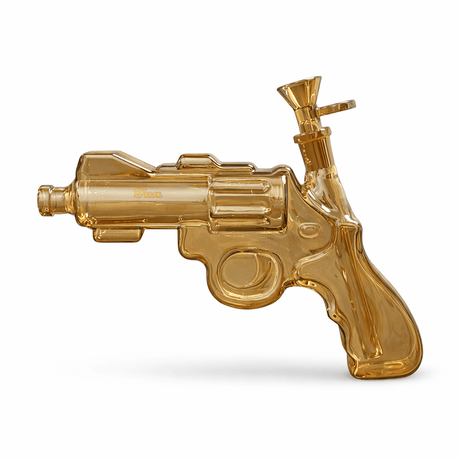 Fortune Glass Bong Fortune | 8″ Electroplated Revolver Waterpipe Fortune | 8″ Electroplated Revolver Waterpipe
