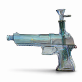 Fortune 8" Desert Eagle Electroplated Glass Waterpipe