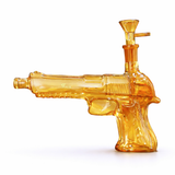 Fortune 8" Desert Eagle Electroplated Glass Waterpipe