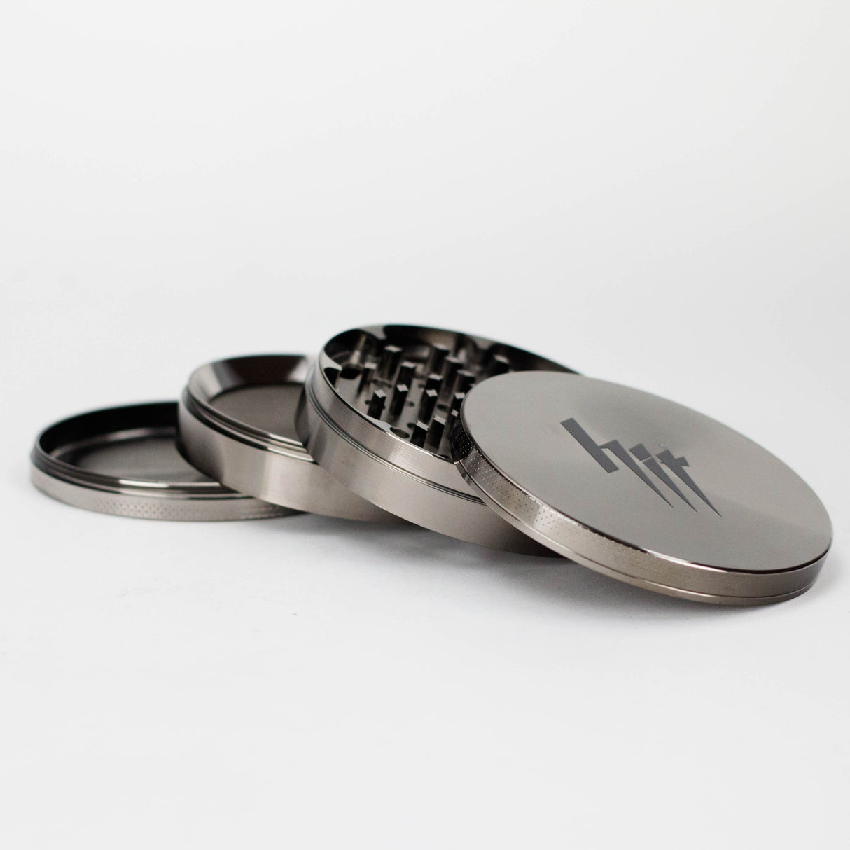 NIBO Distribution Regular Grinder Zinc Gun Metal HIT Grinder 100mm 4pts Zinc Gun Metal HIT Grinder 100mm 4pts