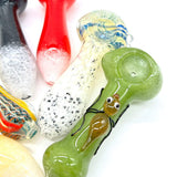 NIBO Distribution Glass Pipe Insideout Glass Pipe 4.5" - Assorted design Insideout Glass Pipe 4.5" - Assorted design
