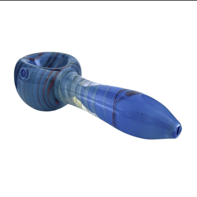 Super Supplys Inc Glass Pipe 3" Glass Hand Pipe – Assorted Colors-2CT 3" Glass Hand Pipe – Assorted Colors-2CT