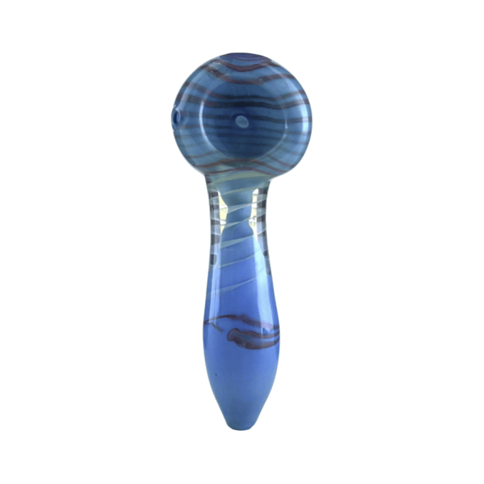 Super Supplys Inc Glass Pipe 3" Glass Hand Pipe – Assorted Colors-2CT 3" Glass Hand Pipe – Assorted Colors-2CT
