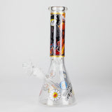 10" Companion Design Glass Beaker Bong