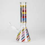 10" Companion Design Glass Beaker Bong