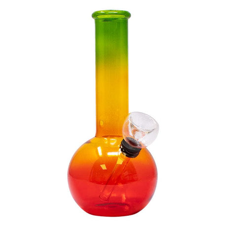 Maple Craft Inc Glass Bong 7" Rasta Colour Cylindrical Glass Bong with Removable Downstem 7" Rasta Colour Glass Bong - Removable Downstem | Canada