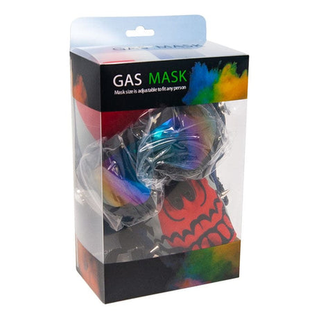 Maple Craft Inc Acrylic Bong Toke While Skiing Stripe Mask Bong Toke While Skiing Stripe Mask Bong