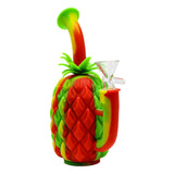 Pineapple-Shaped Silicone Bong with 14 mm Bowl