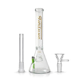 Fortune | 18" Beaker Bong – 7mm w/ Lighter Holder