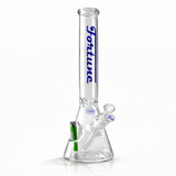 Fortune | 18" Beaker Bong – 7mm w/ Lighter Holder