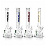 Fortune | 18" Beaker Bong – 7mm w/ Lighter Holder