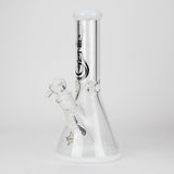 Genie | 12" Classic Beaker Bong – 9 mm Thick Clear Glass ( F7-001 )