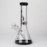 Genie | 12" Classic Beaker Bong – 9 mm Thick Clear Glass ( F7-001 )