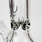 Genie | 12" Classic Beaker Bong – 9 mm Thick Clear Glass ( F7-001 )