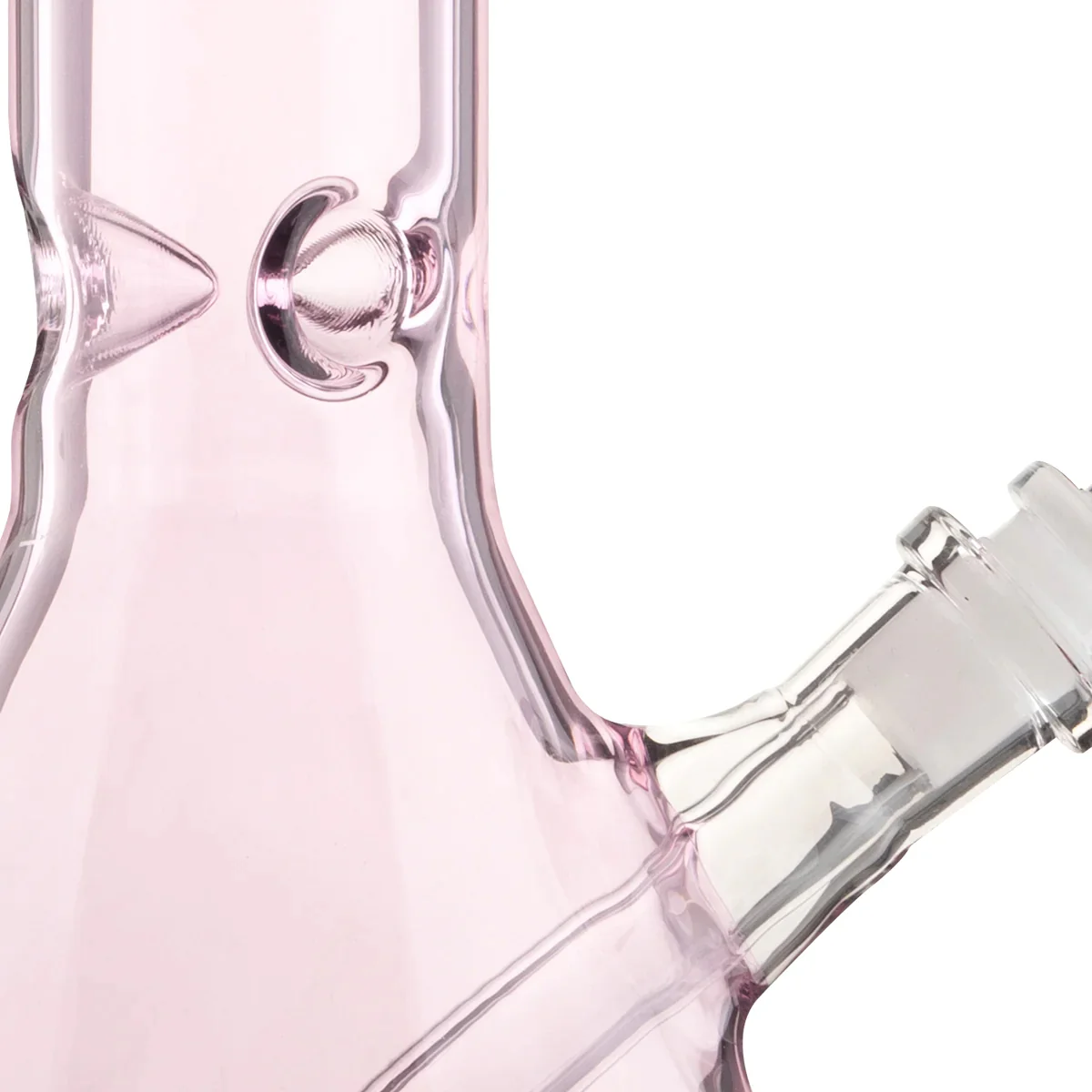BIO 12" Full Pink 50x5 Beaker Glass Bong