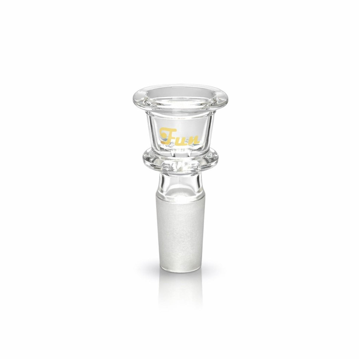 Fortune | Gold Logo 14mm Heavy Duty Glass Bowl Piece