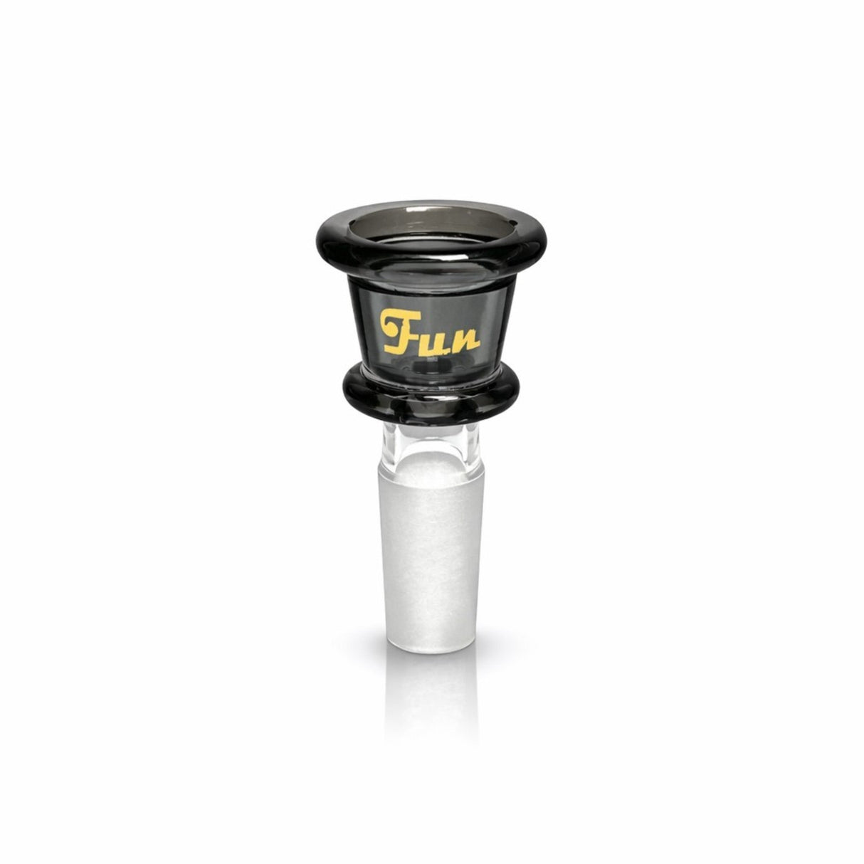 Fortune | Gold Logo 14mm Heavy Duty Glass Bowl Piece